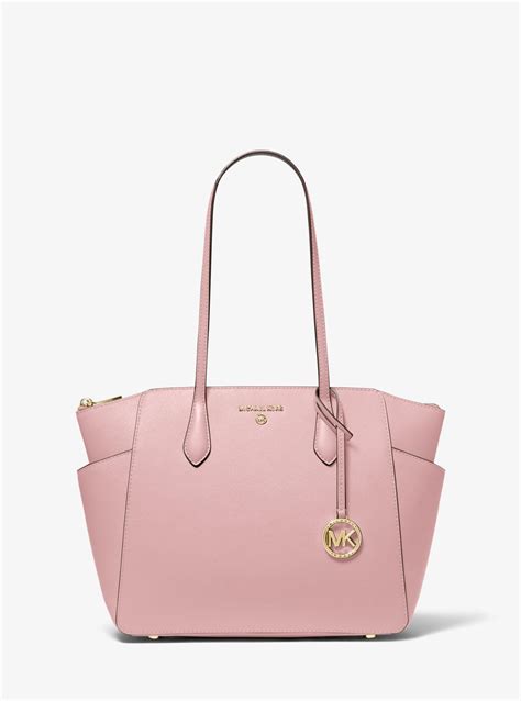 michael kors saffiano medium travel tote|michael kors marilyn medium tote.